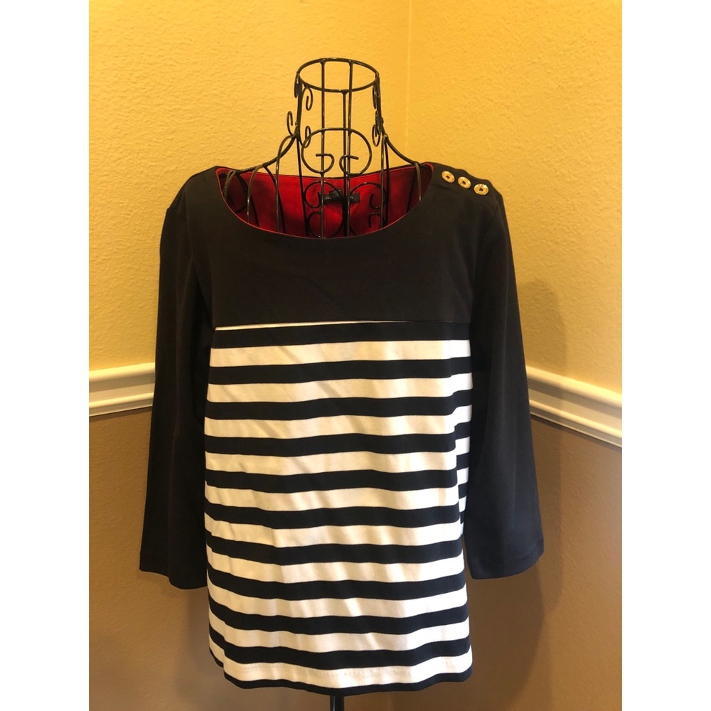 Nautical Inspired Cotton Shirt